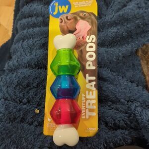 JW Petmate Pet Treat Pod Nylon Interactive Dog Toy – Large Size